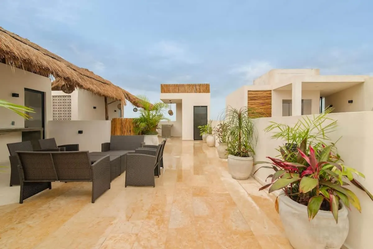 Apartment 4 Pax Luxury Condo Pool Acces Tulum Mexico
