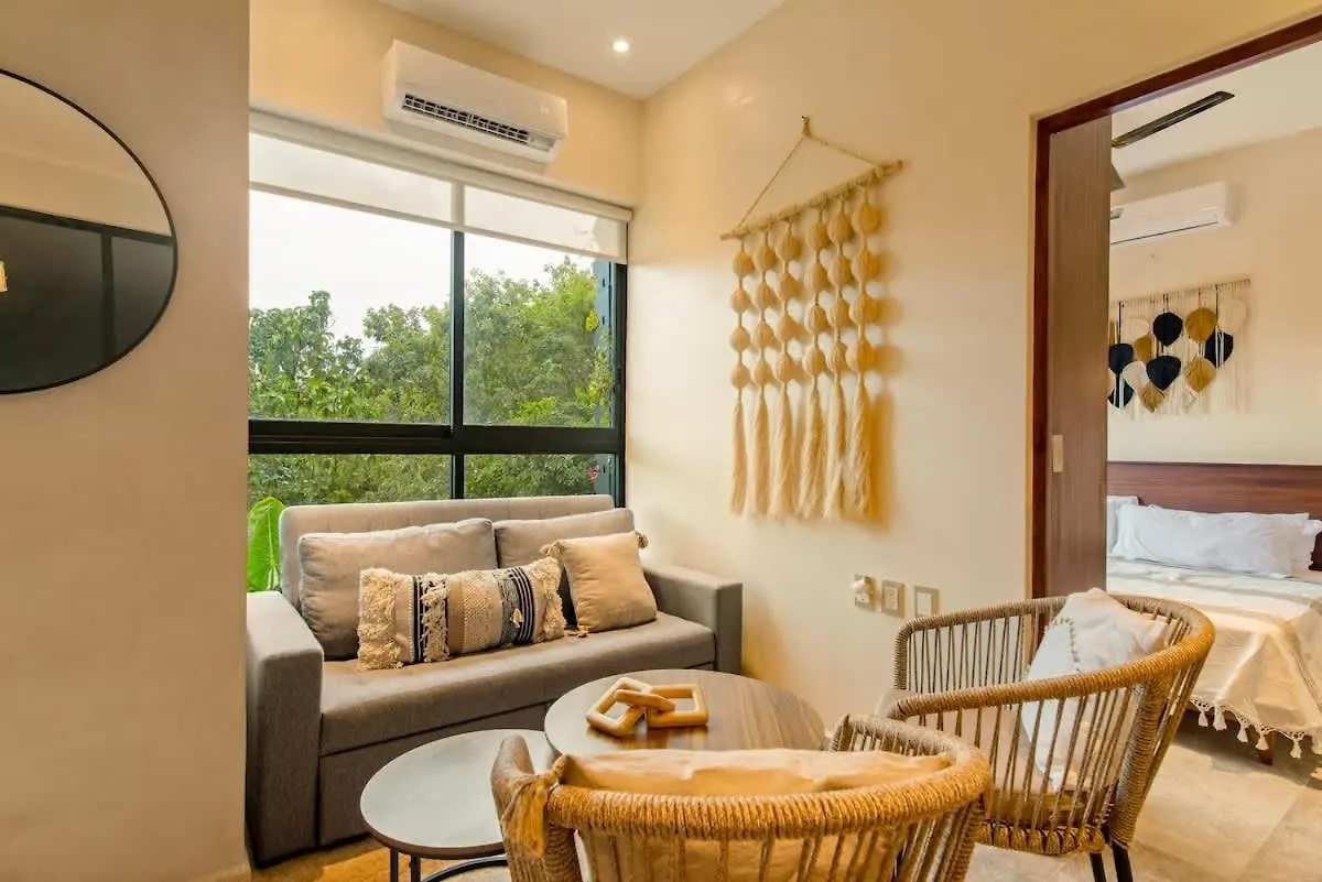 4 Pax Luxury Condo Pool Acces Tulum 0*,