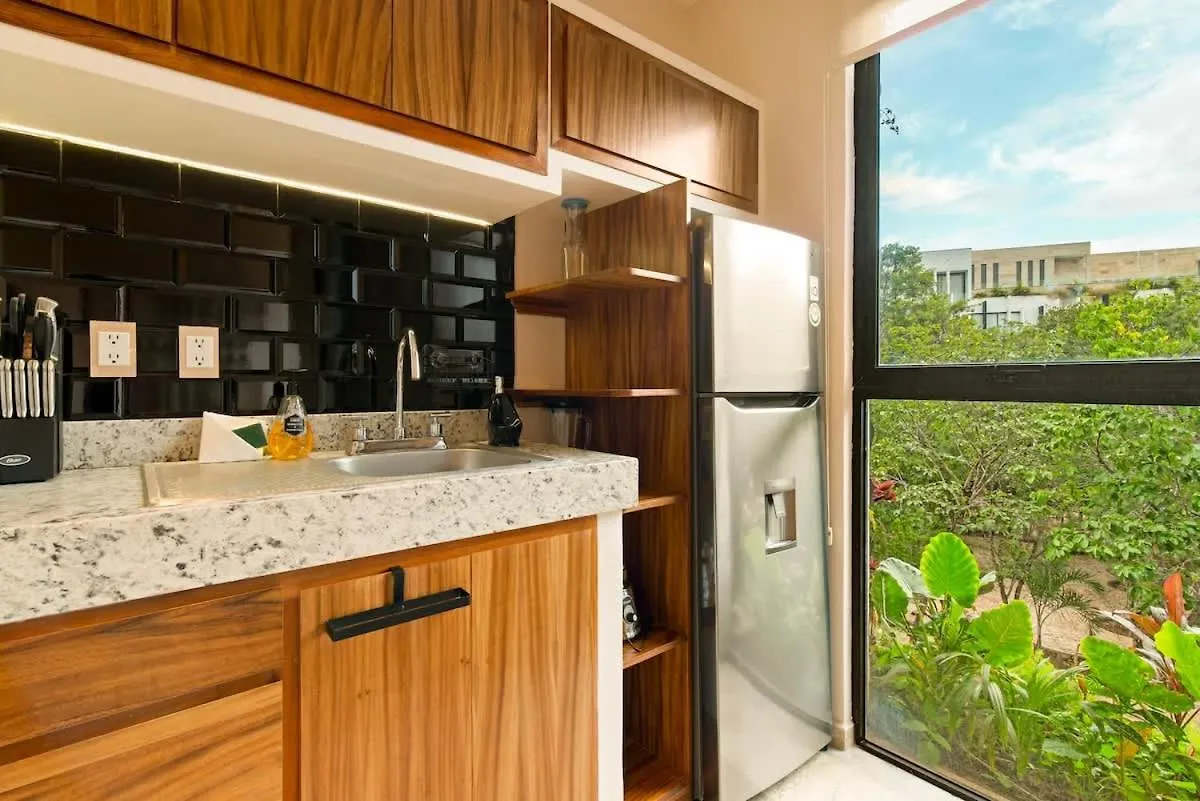 公寓 4 Pax Luxury Condo Pool Acces 图卢姆